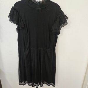 Modcloth Black Midi Dress